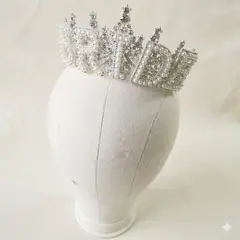 GENERICO - CORONA TIARA DE DESPEDIDA DE SOLTERA - NOVIA