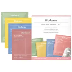 BIODANCE - Set de regalo de mascarillas Real Deep Mask: 4 mascarillas