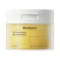 BIODANCE - Almohadillas tónicas en gel de niacinamida Vita