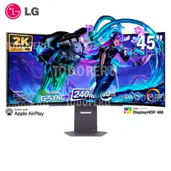 LG - MONITOR GAMING 45GX90SA-B 45 UltraGear OLED Curvo WQHD 240Hz 003ms Compatible Nvidia G-Sync
