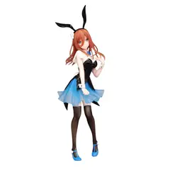 FURYU - FIGURA MIKU NAKANO BUNNY VER TRIO TRY IT THE QUINTESSENTIAL QUINTUPLETS COLECCIONABLE ANIME