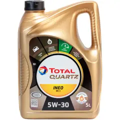 GENERICO - Aceite de Motor Total Quarts INEO MC3 Sintetico 5W-30 5LT