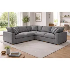 ARTSOFA - Sofá Modular Bosco Gris Antifluido + Obsequio