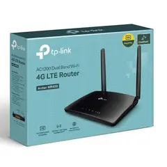 TP LINK - Router 4G LTE TP-Link Archer MR400 AC1200 Doble Banda