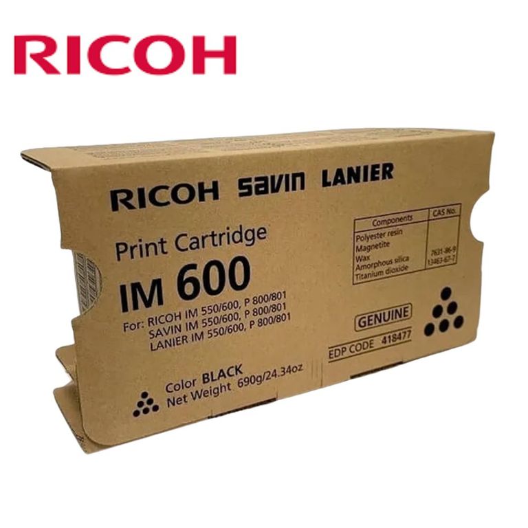 TONER IM600 NEGRO 25.000 PAGINAS ORIGINAL