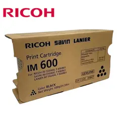 RICOH - TONER IM600 NEGRO 25.000 PAGINAS ORIGINAL