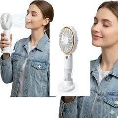 GENERICO - Mini Ventilador con Huminificador portatil usb