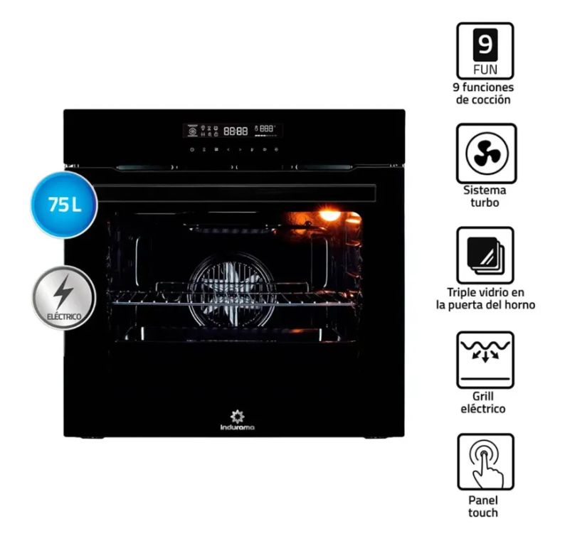 Horno Electrico Empotrable 75L HEI-75V2NET