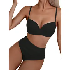 TIOZONEY - Traje de baño y bikinis - Negro