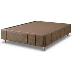 MAVISAC - Box Tarima Ambar 2 Plazas Tela Vigo Aterciopelada