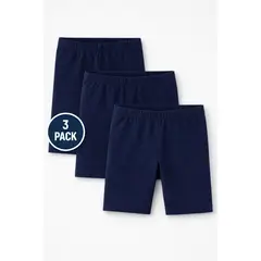 GENERICO - Pack x3 Biker Short Niña Lycrado