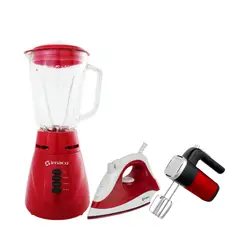 IMACO - Combo licuadora BL125VR + plancha ETA600 +batidora manual HM400R