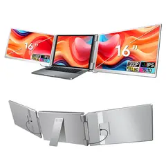 MAGNATTE - MONITOR PORTATIL DUAL MGT-S11 for Laptop LCD IPS 16" 60HZ
