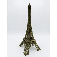 GENERICO - Torre Eiffel Decorativa De Metal 25 Cm Souvenir París Adorno