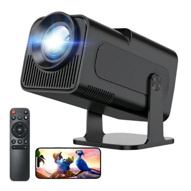 Proyector Hy320 Smart 4k Android 12 Wifi Bluetooth Cine