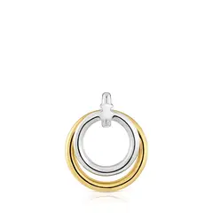 TOUS - DIJE STRAIGHT CON BAÑO DE ORO