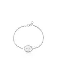 TOUS - PULSERA PLATAPLACA MOM 17CM