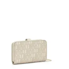TOUS - BILLETERA M. T BUCKLES BEIGE