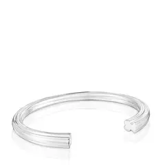TOUS - Pulsera esclava de plata y motivo oso 1950
