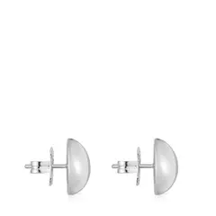 TOUS - Pendientes Plata 1ªley 12Mm Presion