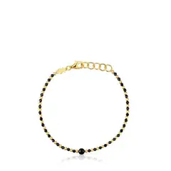 TOUS - PULSERA PLATA BAÑO/ACERO ESPINELAS