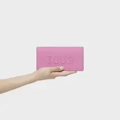 TOUS - BILLETERA L. BRENDA ROSA OSCURO