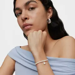 TOUS - Pulsera de plata y perlas Icon Color