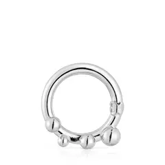 TOUS - ANILLA PLATA 1ªLEY BOLAS 20MM