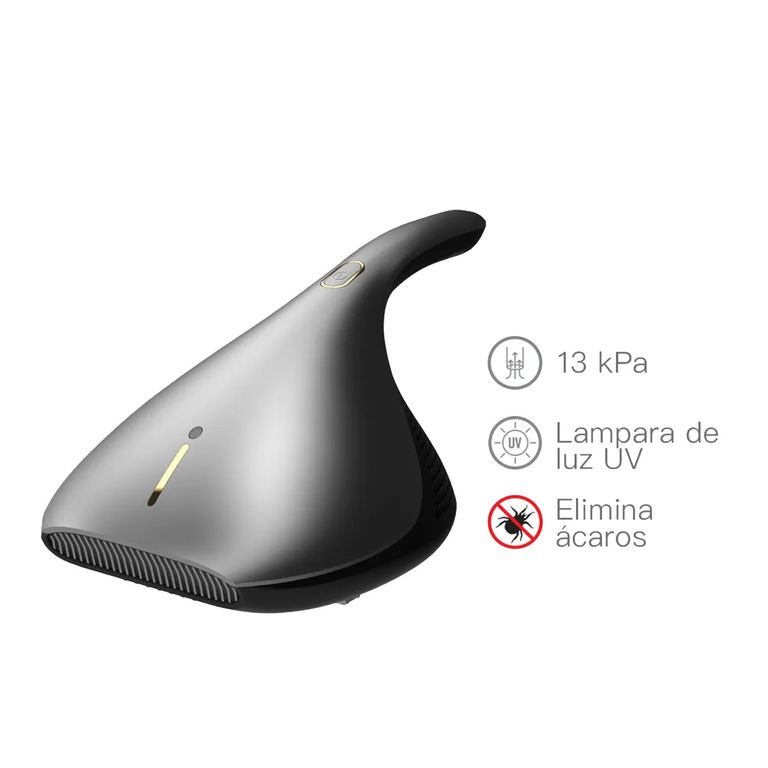 Aspiradora Anti Ácaros EX919 con Luz UV-C y Succión 13000Pa