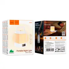 HOCO - Lampara Portatil HX15 Recargable 3 Tonos Luz LED Tactil