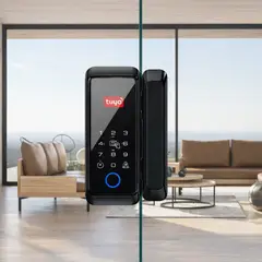 TECH CARE - Cerradura Digital Para Puerta De Vidrio Y Corrediza 4 Modos