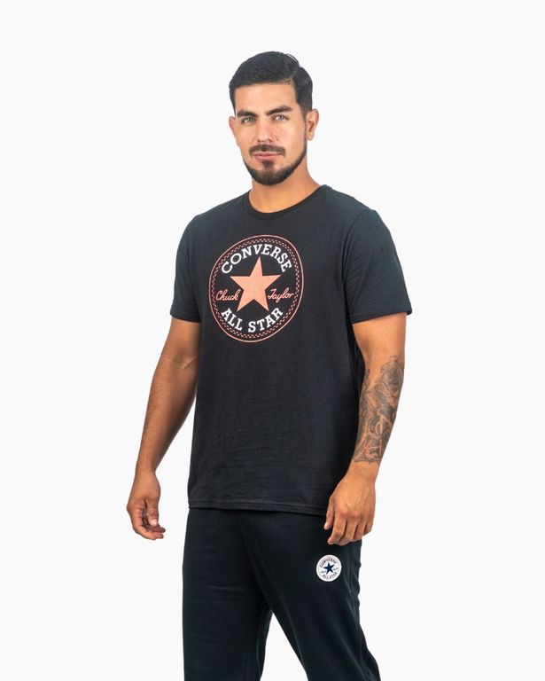 Polo Hombre Chuck Patch Negro