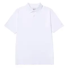Caterpillar - Polo Hombre Cat Logo Pique Blanco