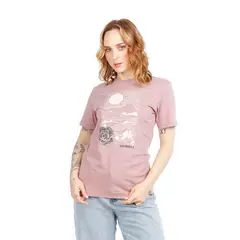 MERRELL - Polo Mujer Tee Rose Rosado