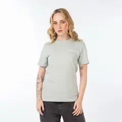 MERRELL - Polo Mujer Tee Basic Ice Celeste