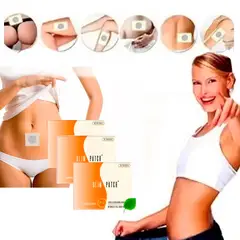 GENERICO - 90 Parches Con imanes Slim Patch Magnetico Reductor Tonifica Localiza