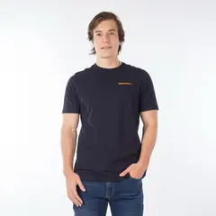MERRELL - Polo Hombre Tee Basic Navy Blue Azul