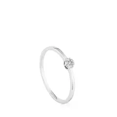 TOUS - SORTIJA ORO 1ªLEY 0.04CT HI/SI DIAMA N14