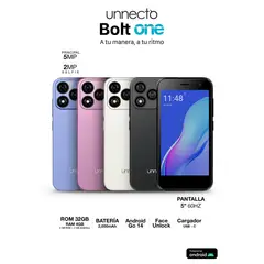 UNNECTO - Celular Bolt 1 - 2GB ram + 32gb