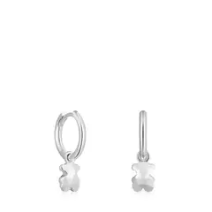 TOUS - Aretes Aro Plata Icon Metal