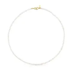 TOUS - COLLAR PLATABA O PERLA CULTI