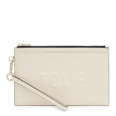 TOUS - BILLETERA-PORTAMOVIL BRENDA BEIGE