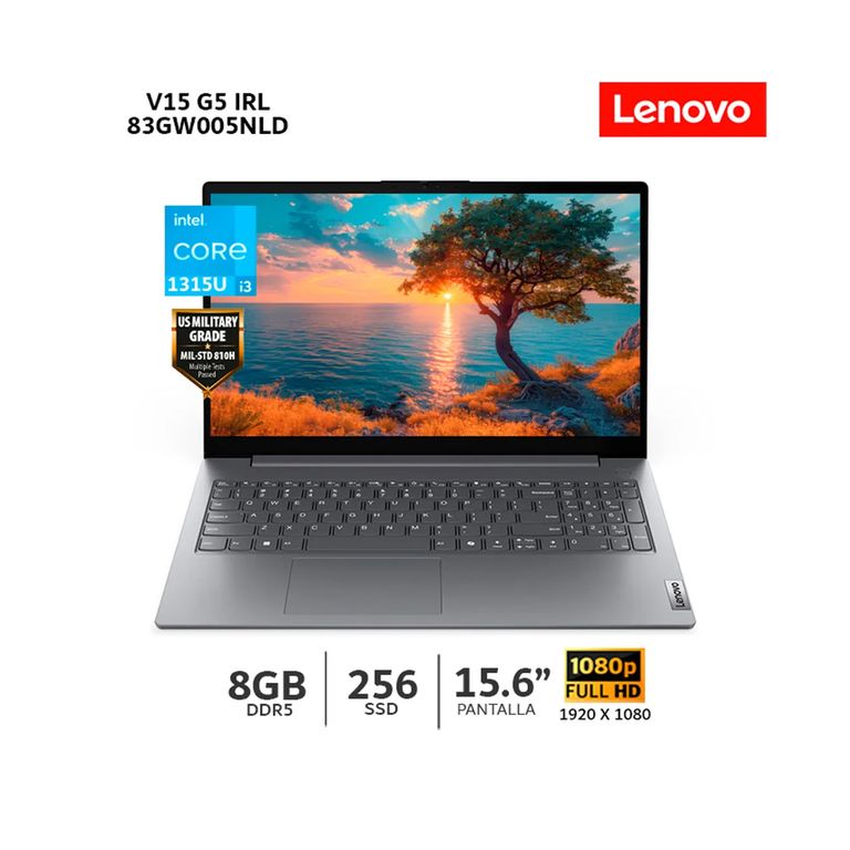 Laptop V15 G5 IRL Intel Core i3-1315U 8Gb Ram 256Gb SSD 156 FHD - 83GW005NLD