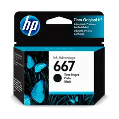 HEWLETT PACKARD - CARTUCHO DE TINTA HP 667 NEGRO P-N3YM79AL-R