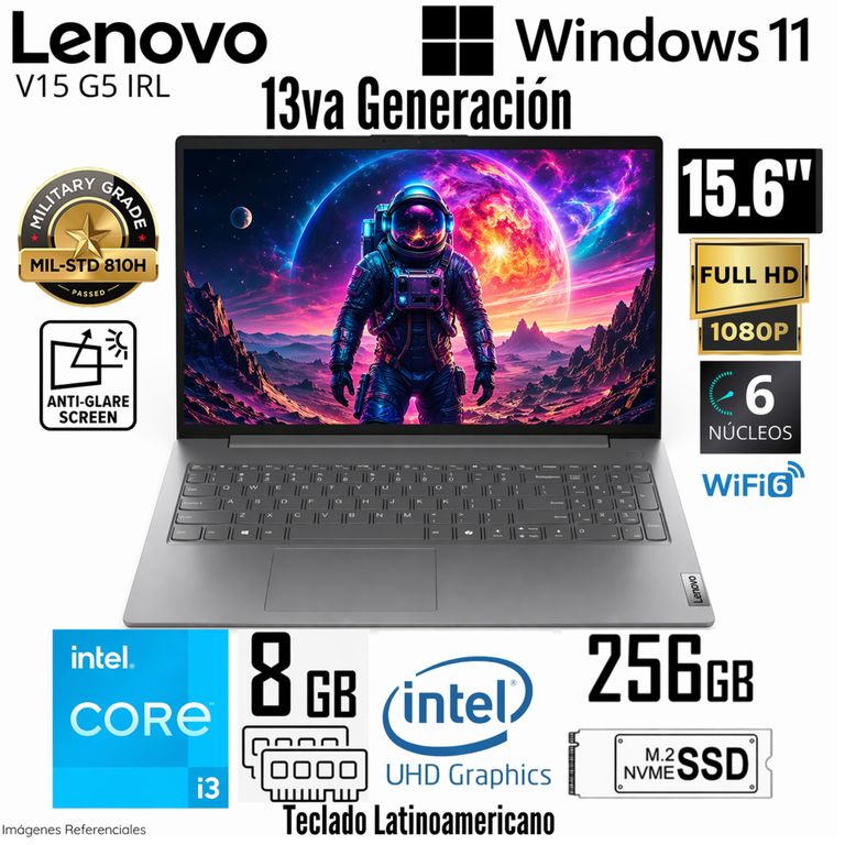 Laptop V15 G5 IRL Intel Core i3-1315U 8Gb Ram 256Gb SSD 156 FHD - 83GW005NLD