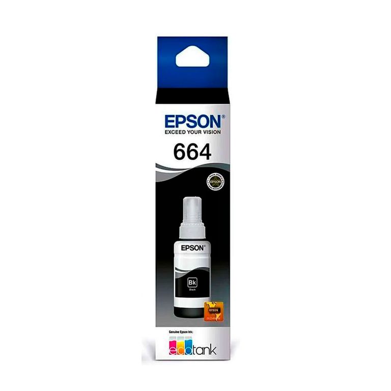 TINTA 664 NEGRO 70ML PARA L110-L120-L121-L200-L220 P-N T664120