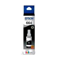 EPSON - TINTA 664 NEGRO 70ML PARA L110-L120-L121-L200-L220 P-N T664120