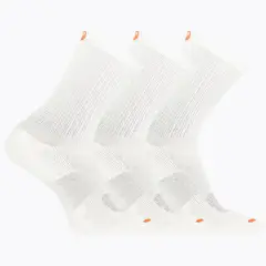 MERRELL - Medias Unisex Adulto Cotton 3pk Crew Blanco