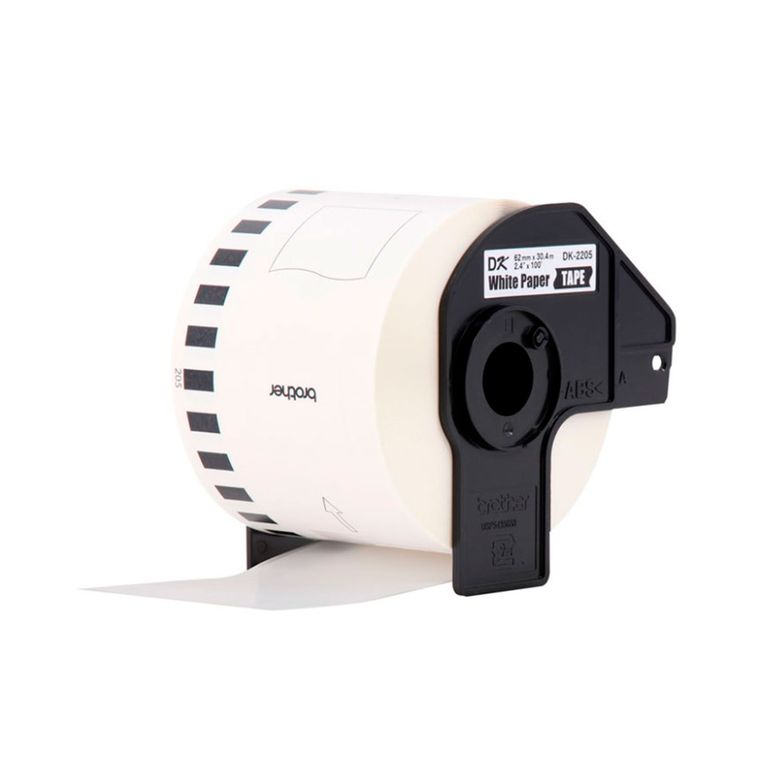 CINTA PARA ETIQUETAS 60.96MM WIDTHX30.48M LONGITUD PN DK2205