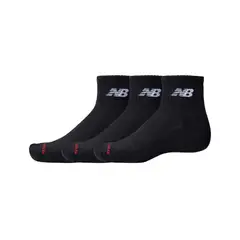 NEW BALANCE - Medias Unisex Adulto Everyday Ankle 3 Pairs Negro
